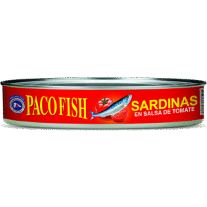 Paco Fish Sardinas Ovaladas en Salsa de Tomate 15 oz