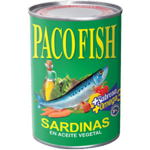 Paco Fish Sardinas en Aceite Vegetal 15 oz